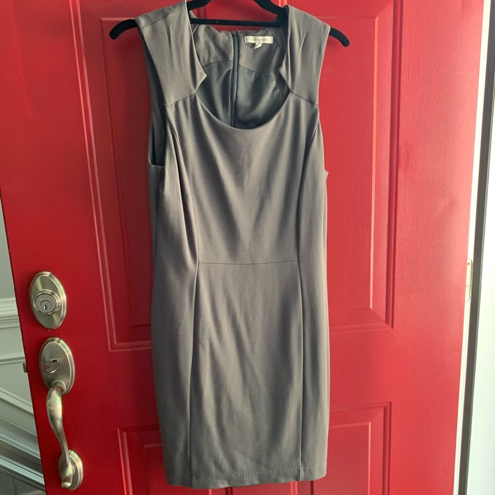 41Hawthorn Gray Illusion Dress